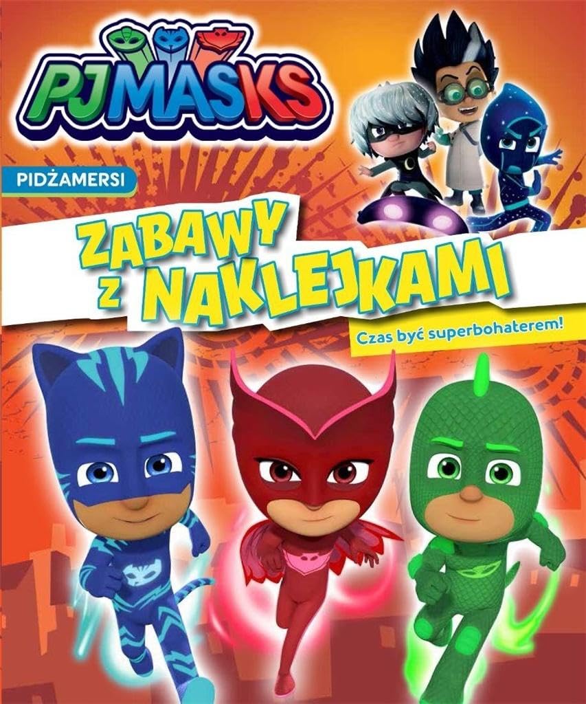 PidĹzamersi. Zabawy z naklejkami Books