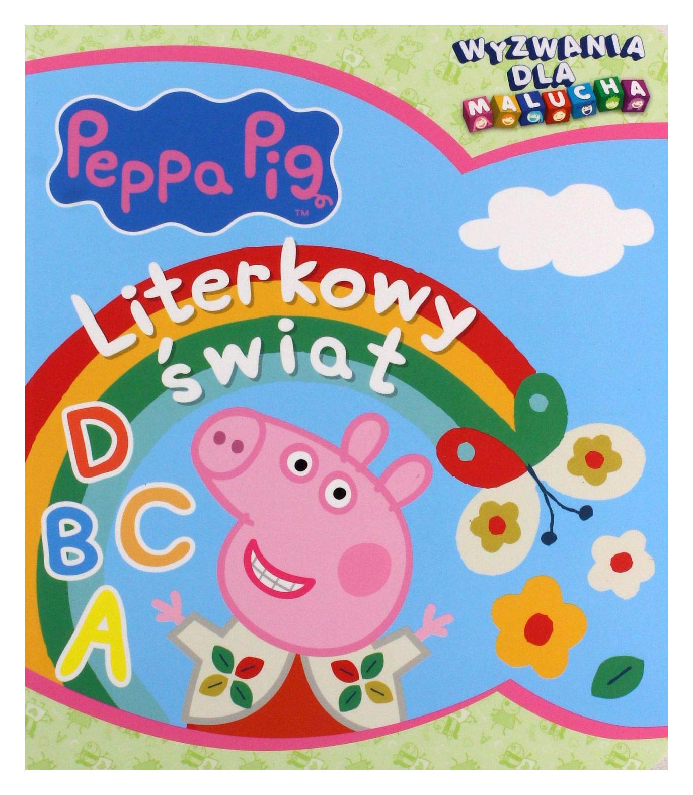 Świnka Peppa. Wyzwania dla malucha. Literkowy świat Books