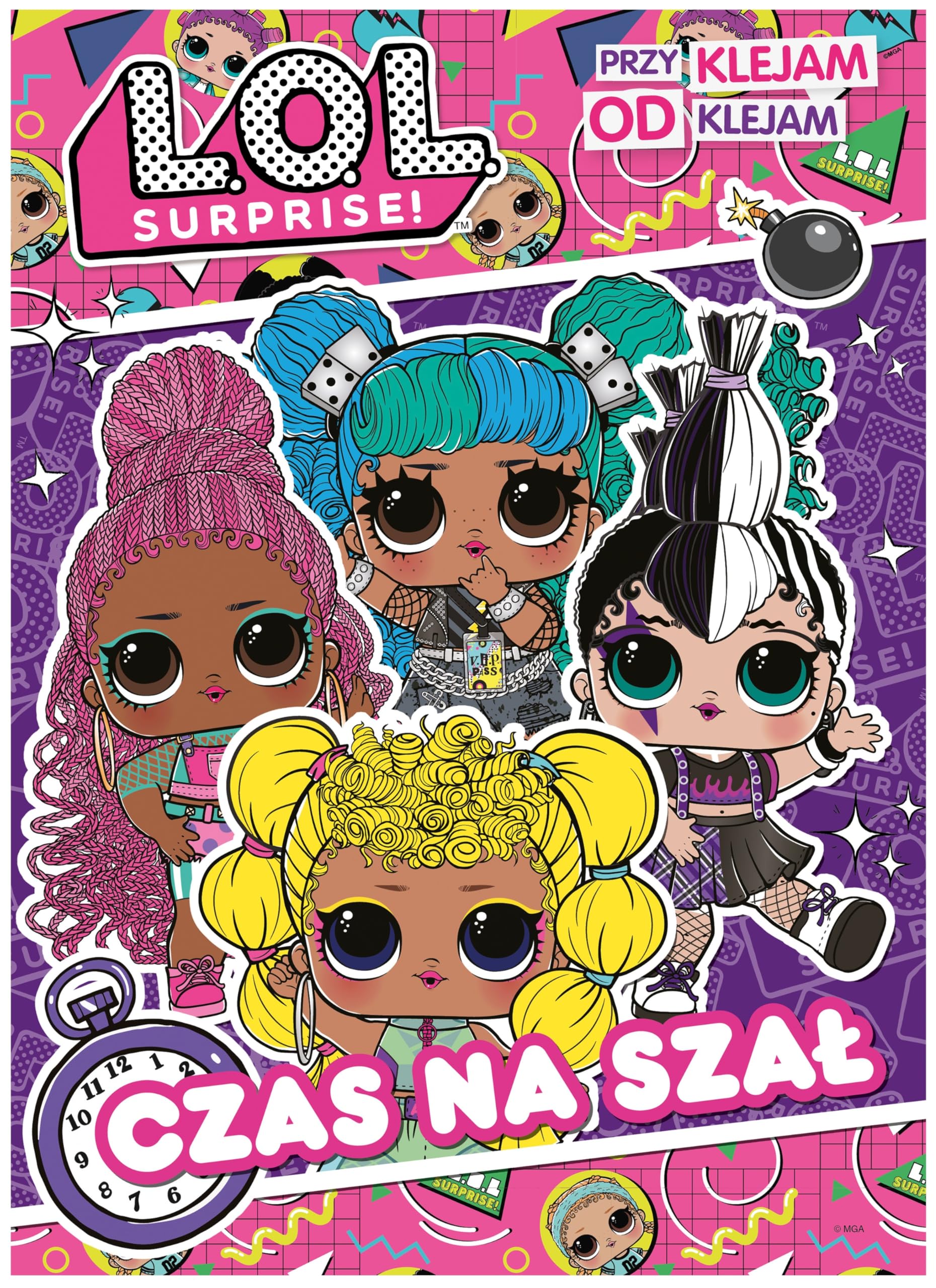 L.O.L. Surprise! (L.O.L. Surprise! Przyklejam Odklejam Czas na szał) Books