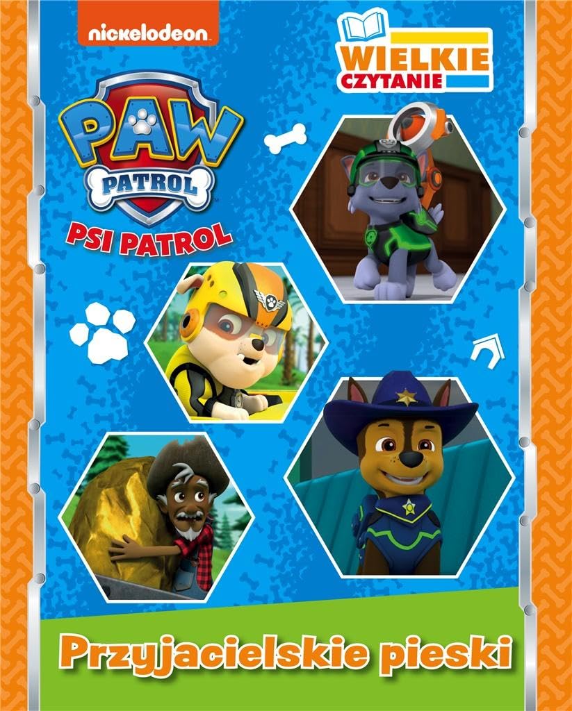 Psi Patrol (Psi Patrol Wielkie czytanie Przyjacielskie pieski) Books