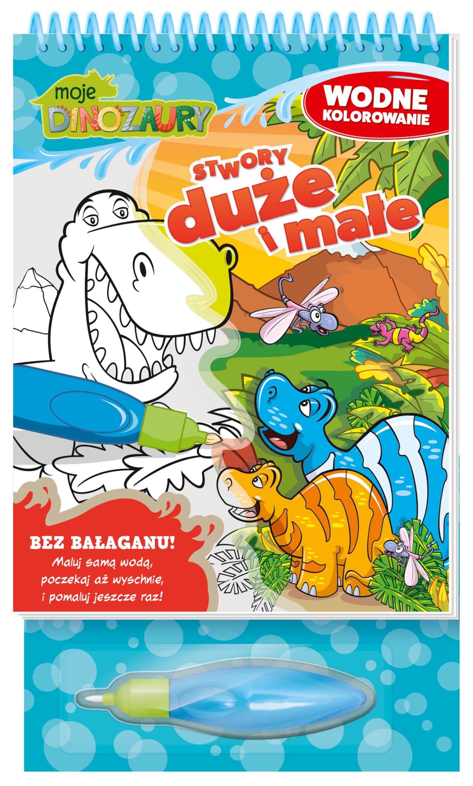 Moje Dinozaury (Moje Dinozaury Wodne kolorowanie Stwory duże i małe) Books