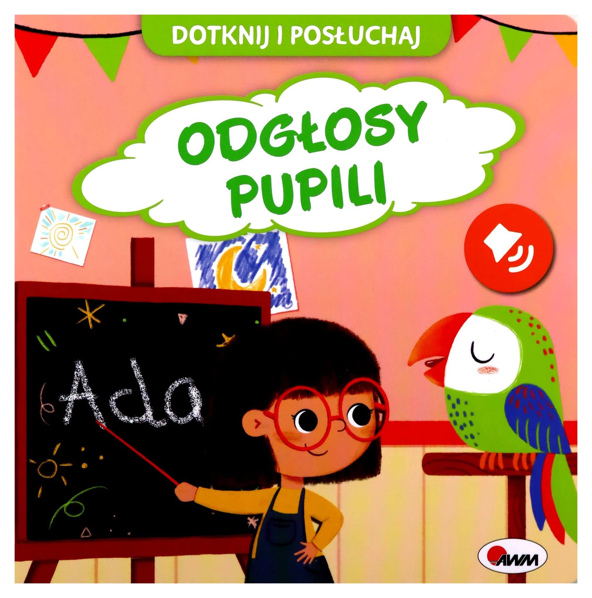 Dotknij i posłuchaj Odgłosy pupili book