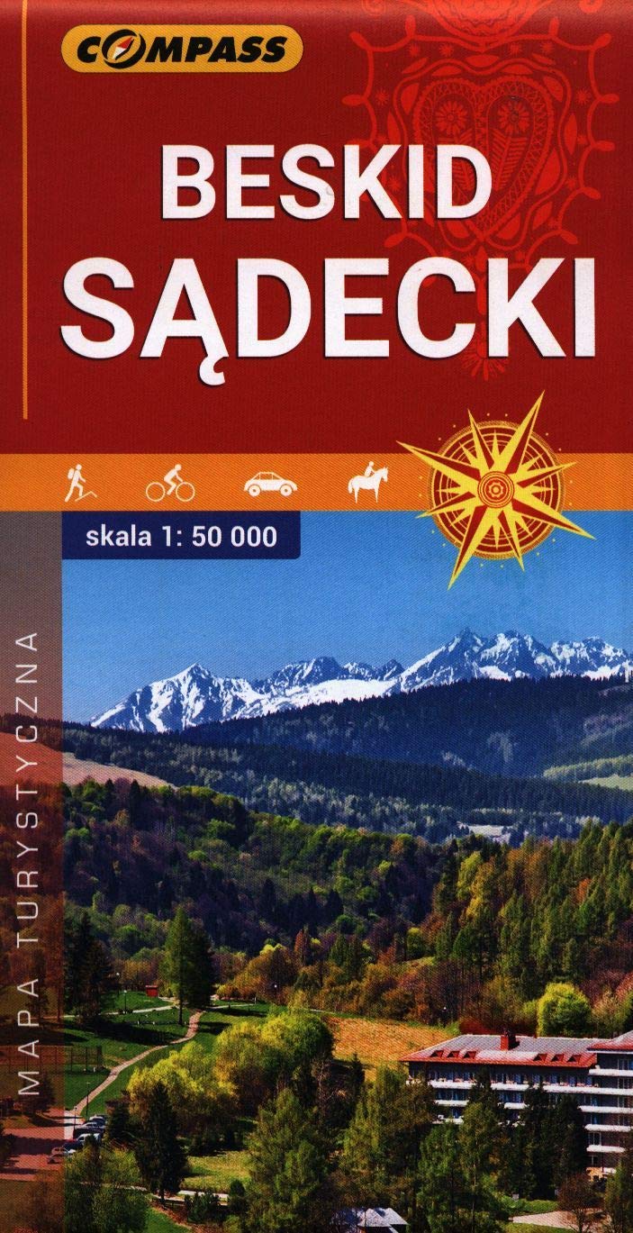 Mapa turystyczna - Beskid SÄdecki 1:50 000 Books