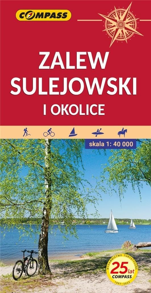 Zalew Sulejowski i okolice mapa turystyczna 1:40 000 Maps & Plans