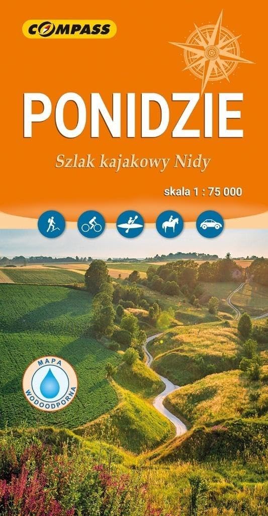 Ponidzie Szlak kajakowy 1:75 000 Maps & Plans