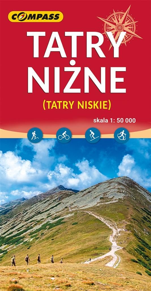 Mapa Tatry Niżne (Tatry Niskie) 1:50 000 Maps & Plans