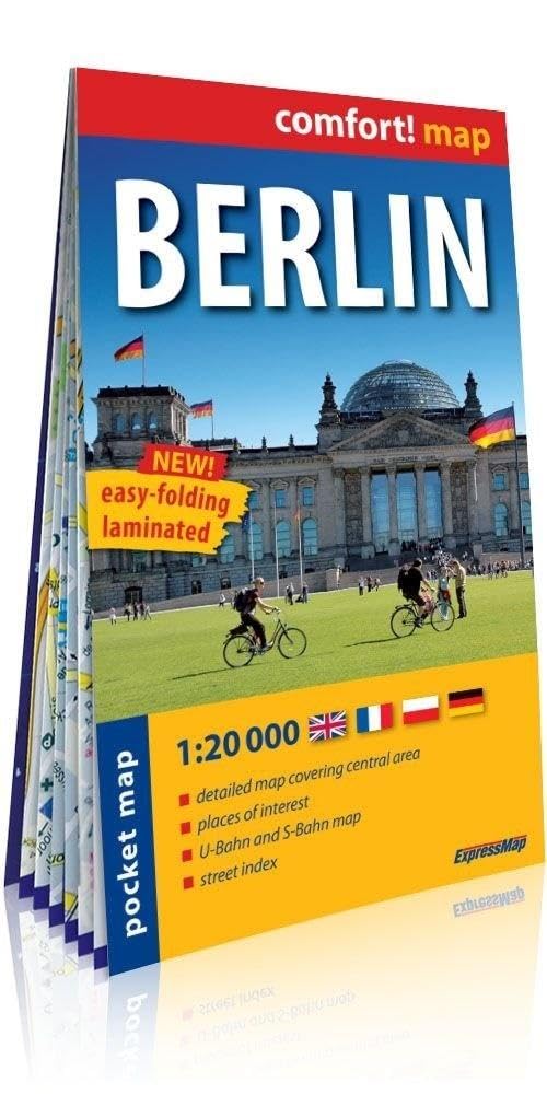Berlin mini (comfort! map) Leisure, Home & Garden