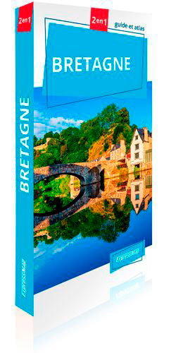 Bretagne : 2 en 1 : guide et atlas Leisure, Home & Garden