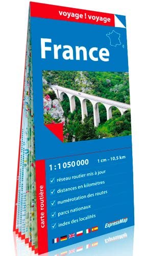 France 1/1M050 (Carte En Papier) book