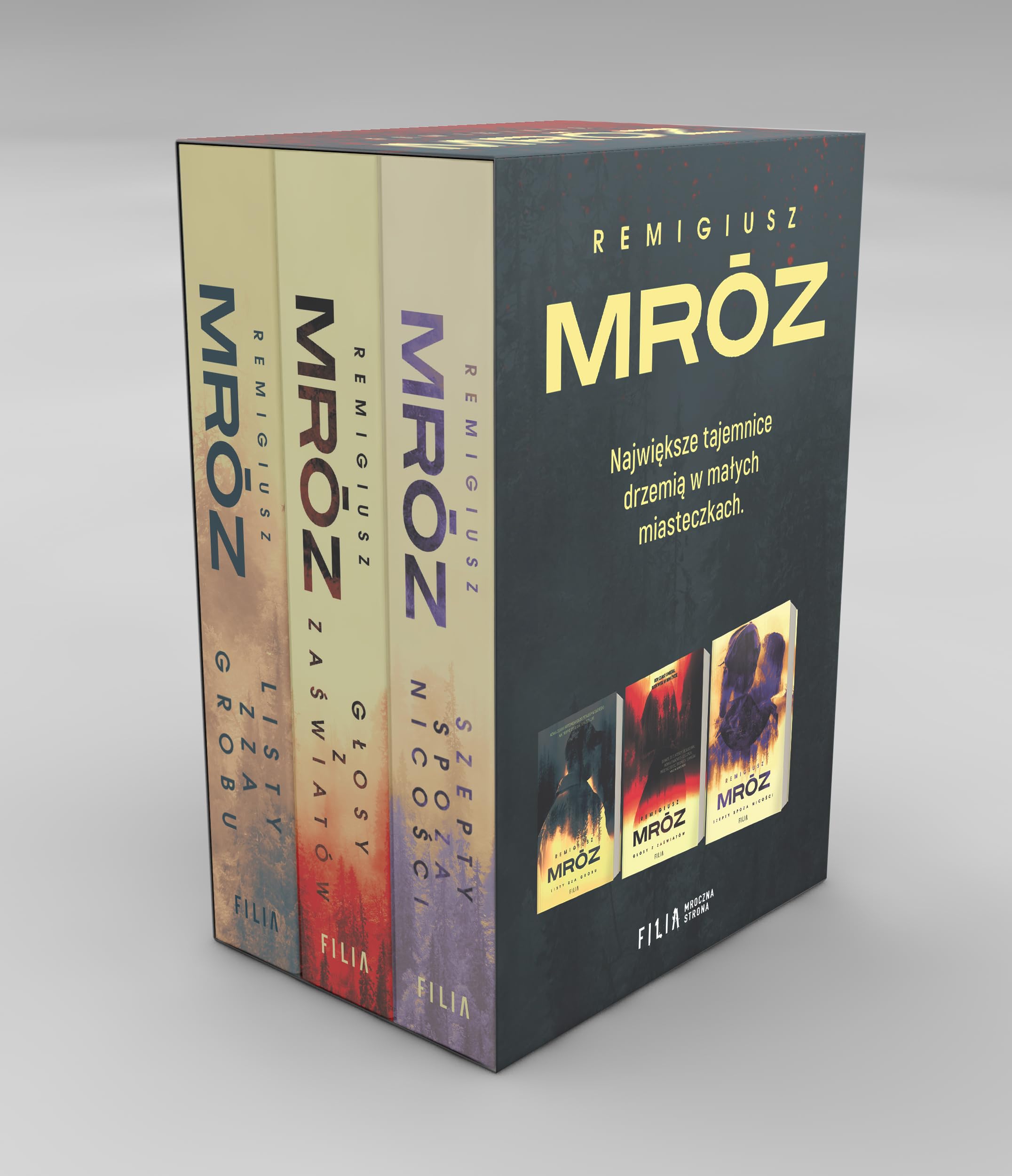Listy zza grobu / Głosy z zaświatów / Szepty spoza nicości: Pakiet book