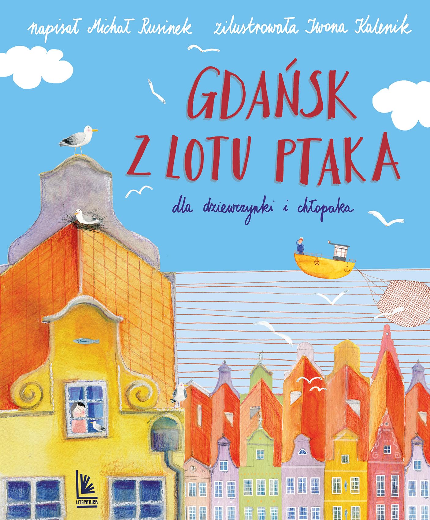 Gdańsk z lotu ptaka dla dziewczynki i chłopaka Books