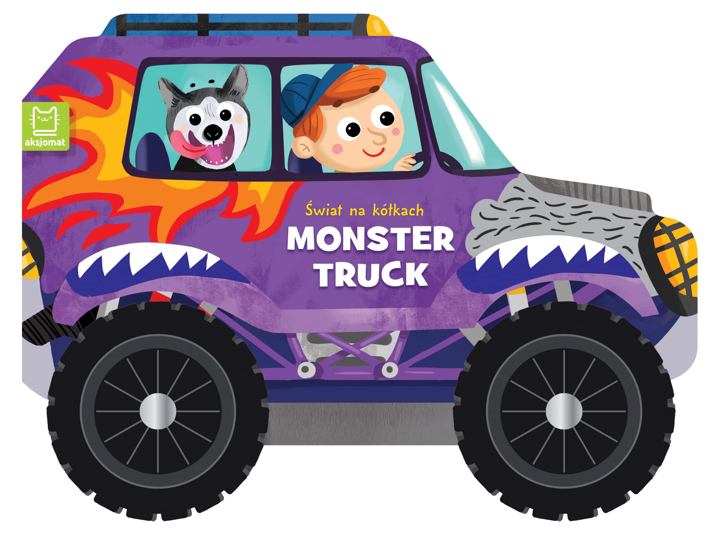 Świat na kółkach Monster truck book