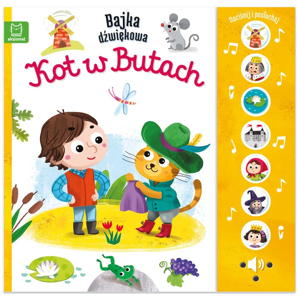 Naciśnij i posłuchaj! Bajka dźwiękowa Kot w Butach book