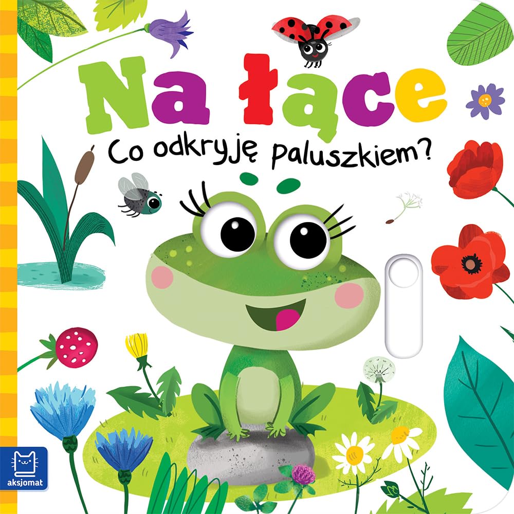 Na łące Co odkryję paluszkiem? Books