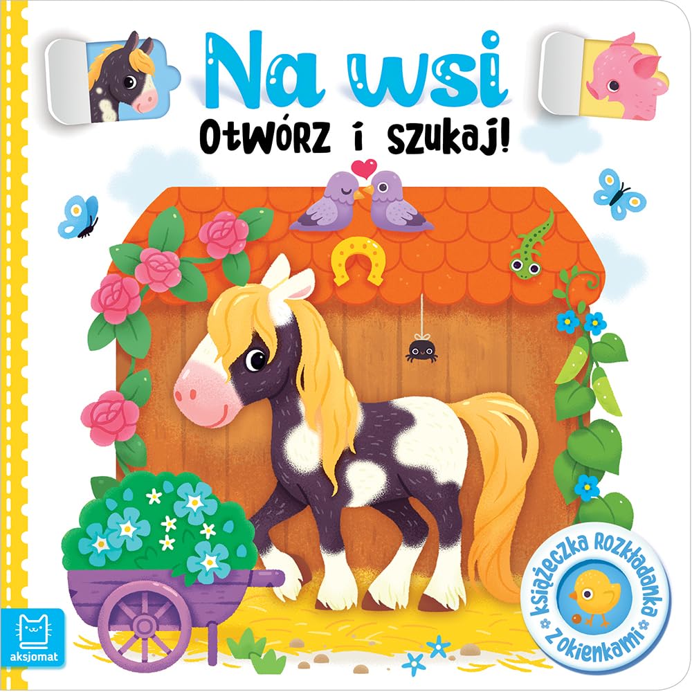 Na wsi. Otwórz i szukaj!: Książeczka rozkładanka z okienkami Books