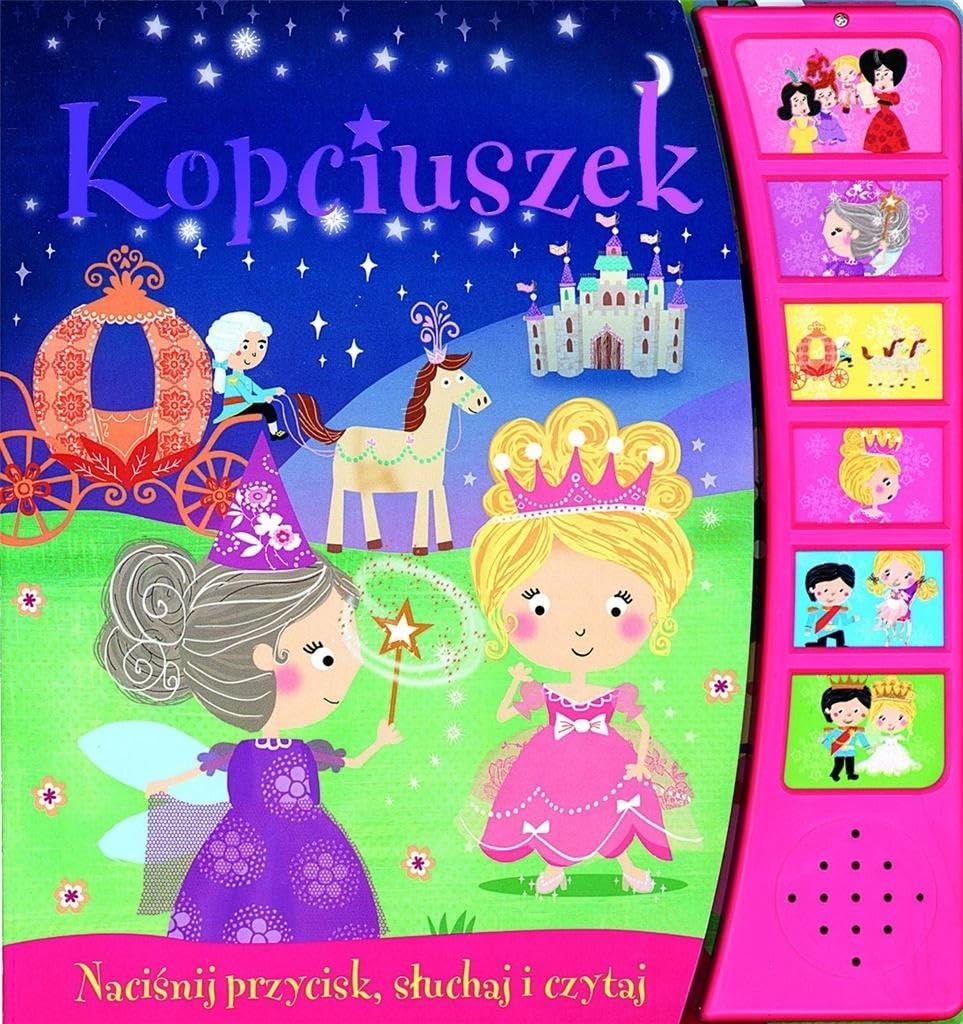 Nacisnij przycisk, sluchaj i czytaj. kopciuszek Books