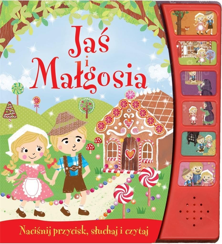 Jaś i Małgosia Naciśnij przycisk, słuchaj i czytaj Books