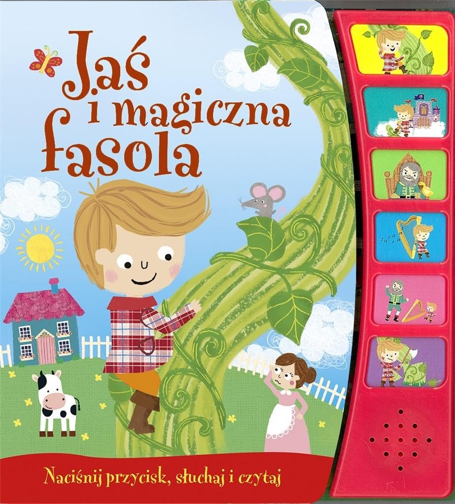 Jaś i magiczna fasola Naciśnij przycisk, słuchaj i czytaj book