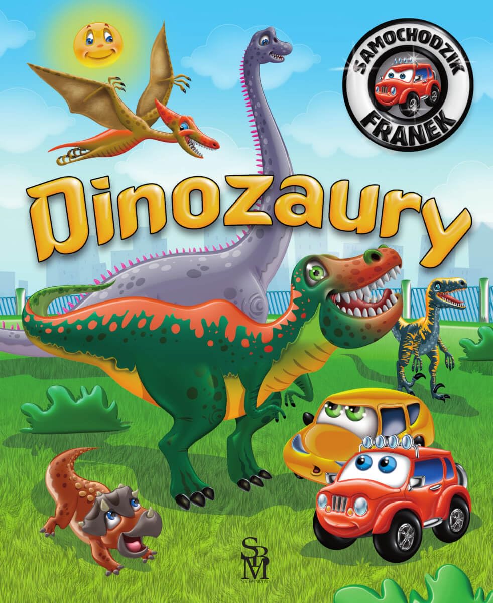 Samochodzik Franek Dinozaury Books