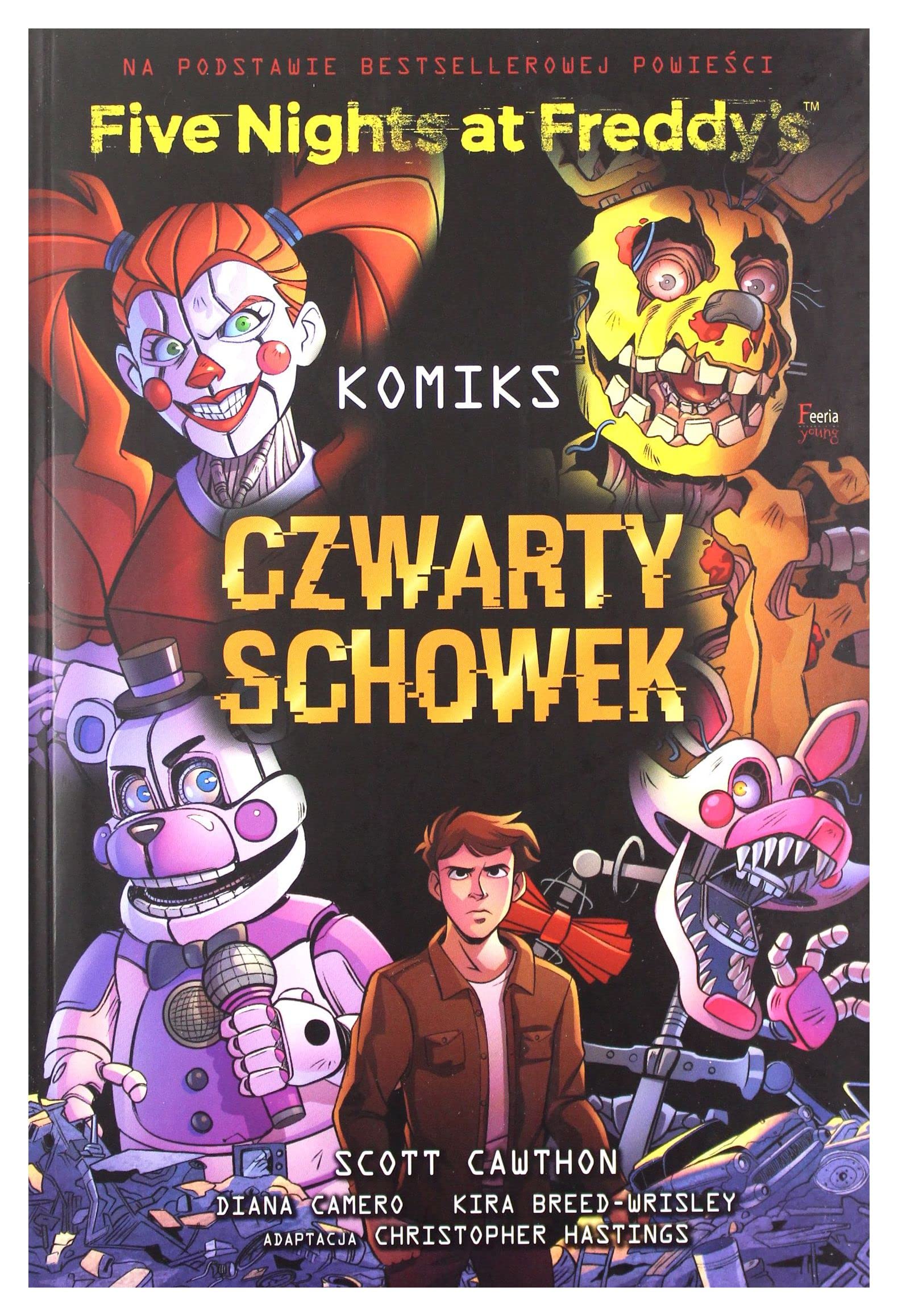 Five Nights At Freddy's Czwarty schowek Komiks Books