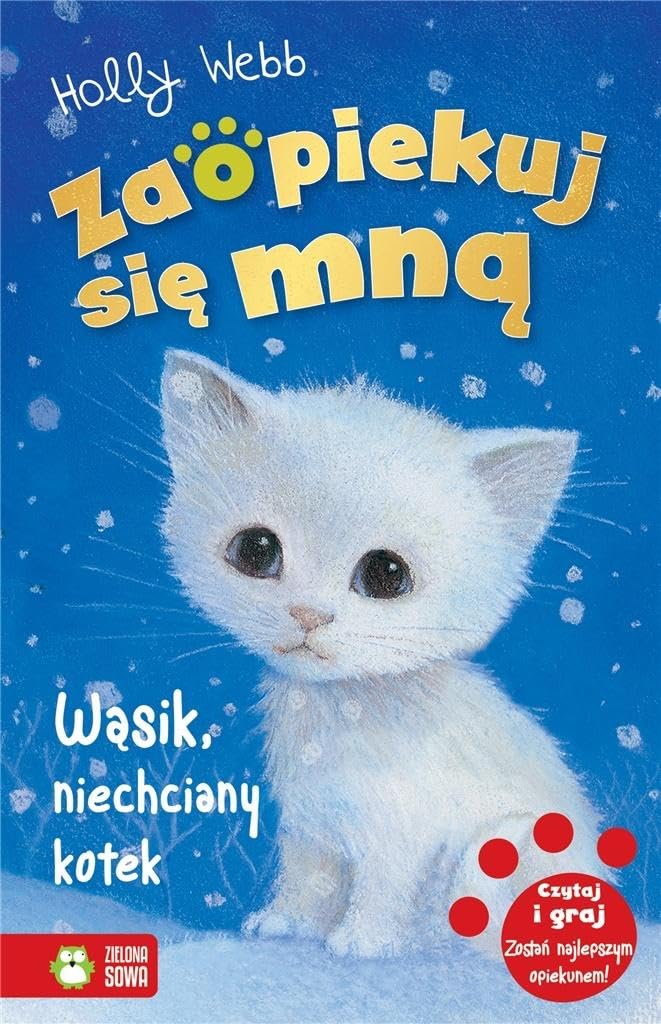 Zaopiekuj się mną Wąsik niechciany kotek Books