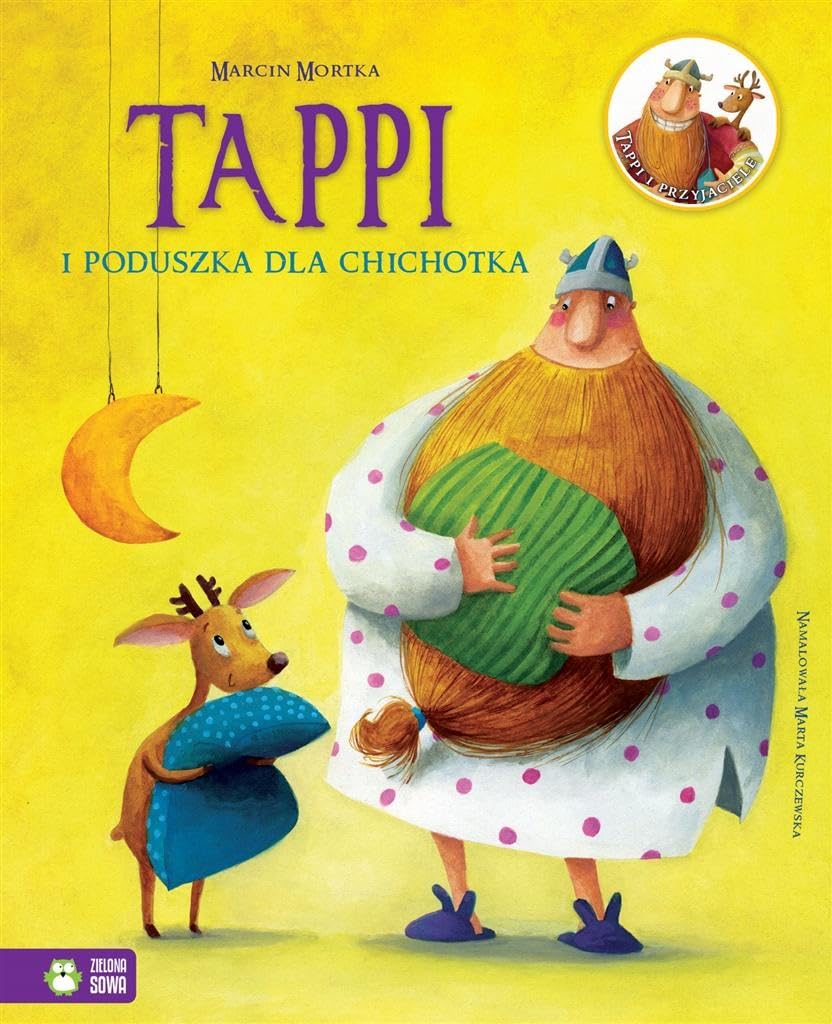Tappi i poduszka dla Chichotka Books