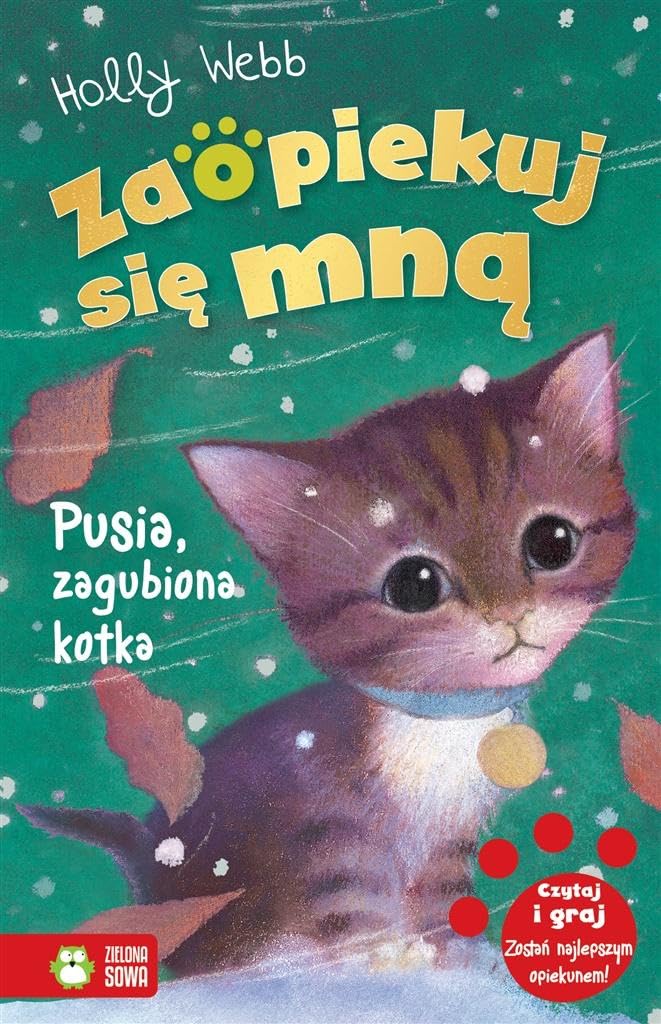 Zaopiekuj się mną Pusia zagubiona kotka Books