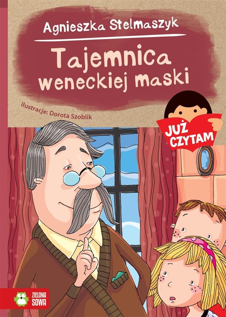 Już czytam Tajemnica weneckiej maski Books