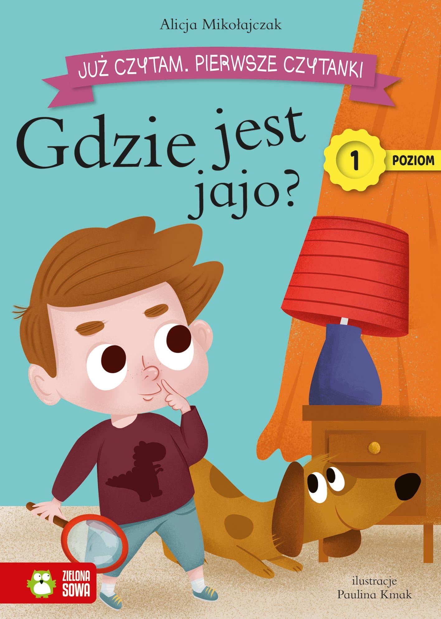 Już czytam Pierwsze czytanki Poziom 1 Gdzie jest jajo? Books
