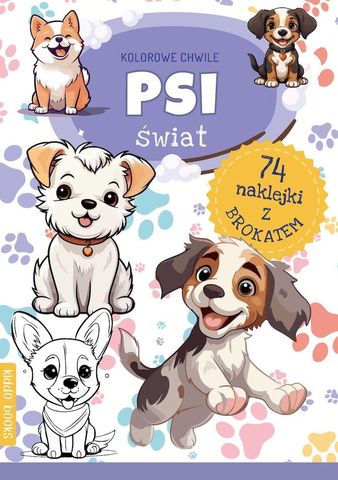 Kolorowe chwile Psi świat Books