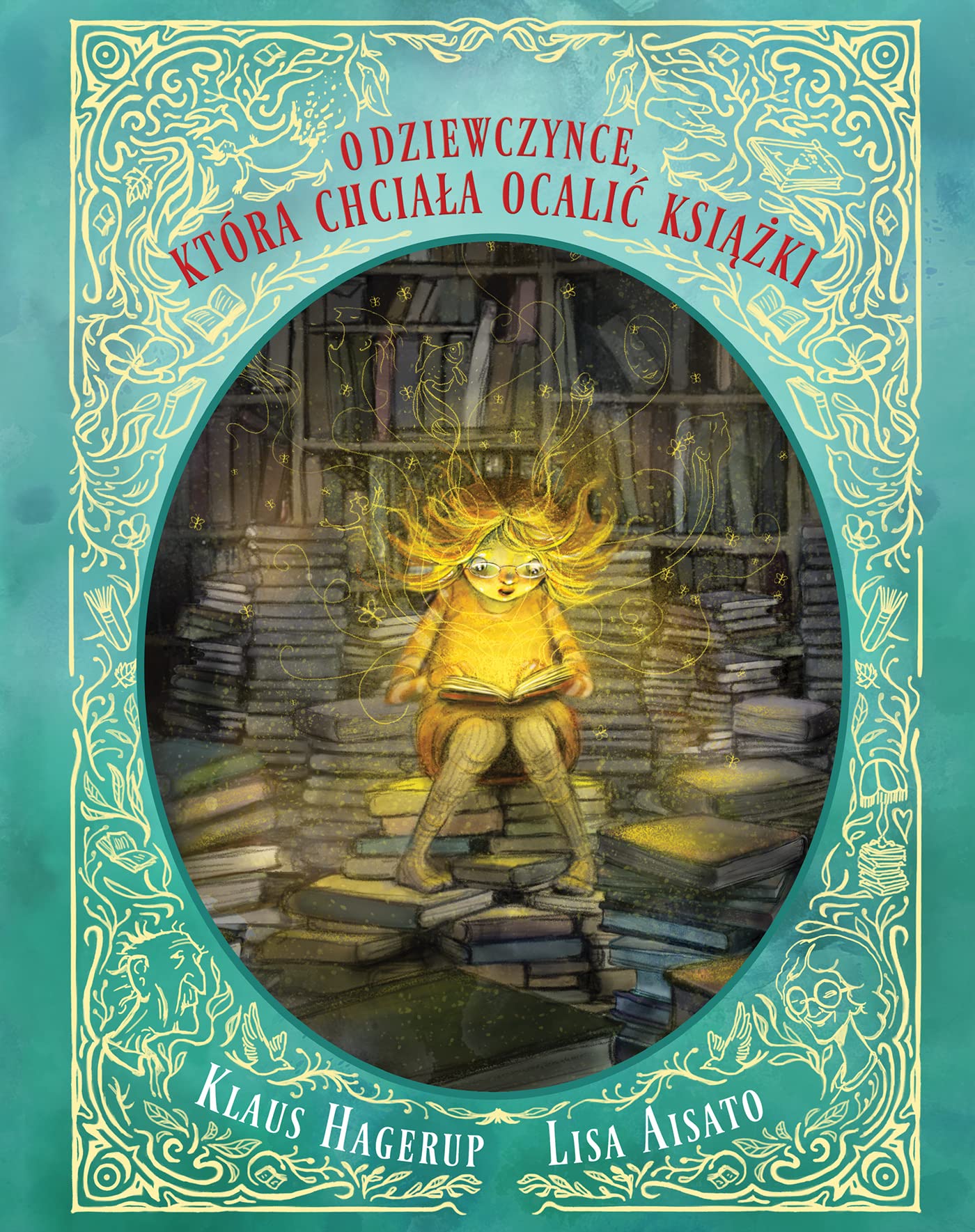 O dziewczynce, która chciała ocalić książki book