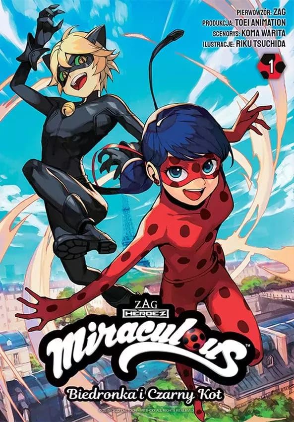 Biedronka i Czarny Kot. Miraculous. Tom 1 Books