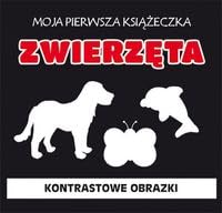Zwierzęta Moja pierwsza książeczka: kontrastowe obrazki. Książeczka harmonijka Books