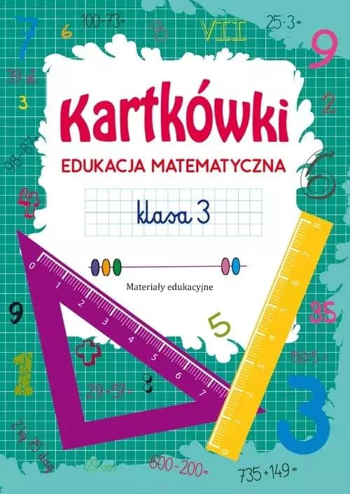 Kartkówki. Edukacja matematyczna. Klasa 3 Books
