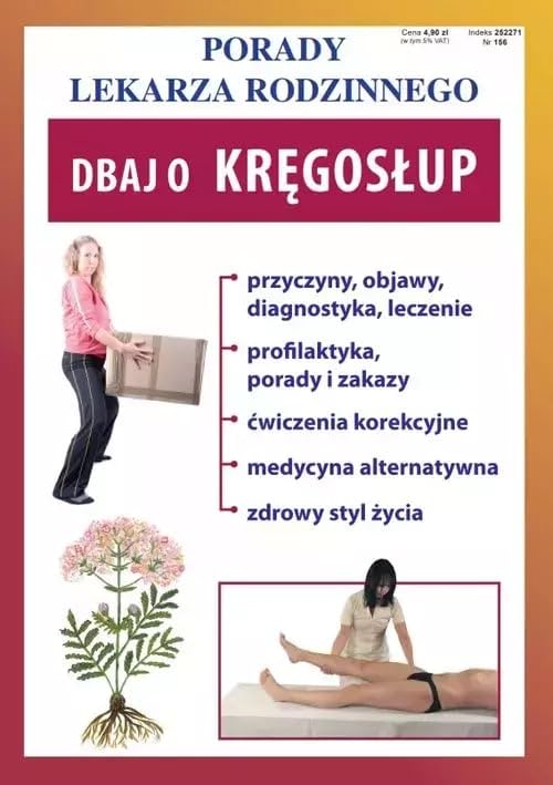 Dbaj o kręgosłup Porady Lekarza Rodzinnego Books