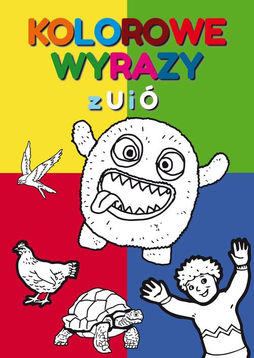 Kolorowe wyrazy z U i Ó Books