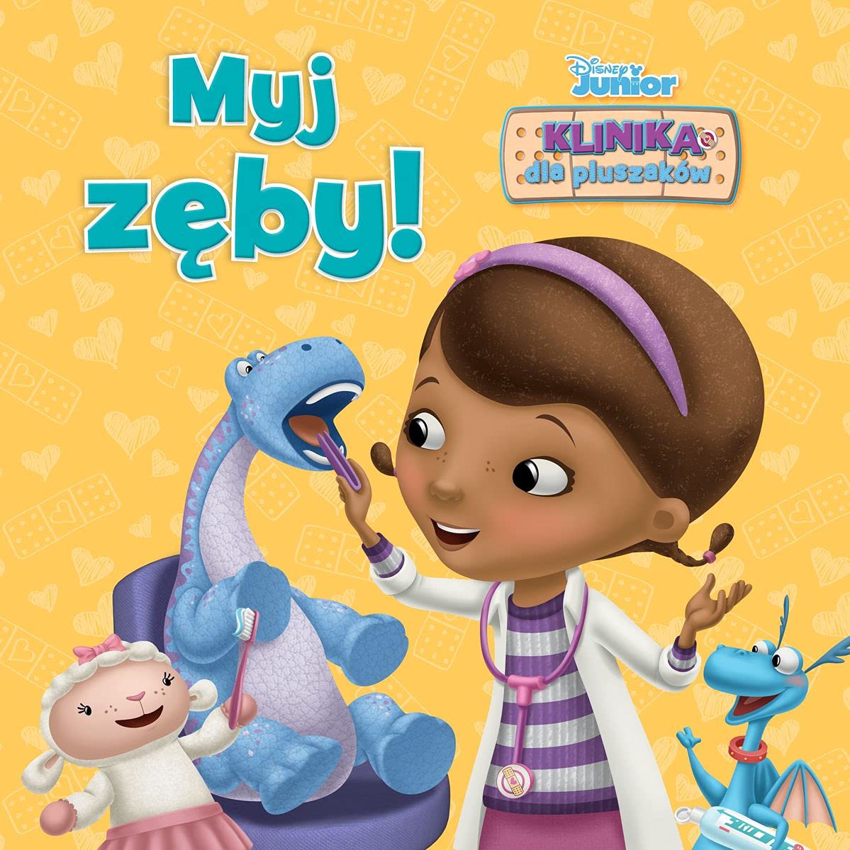 Klinika dla pluszaków Myj zęby! Disney Junior Books
