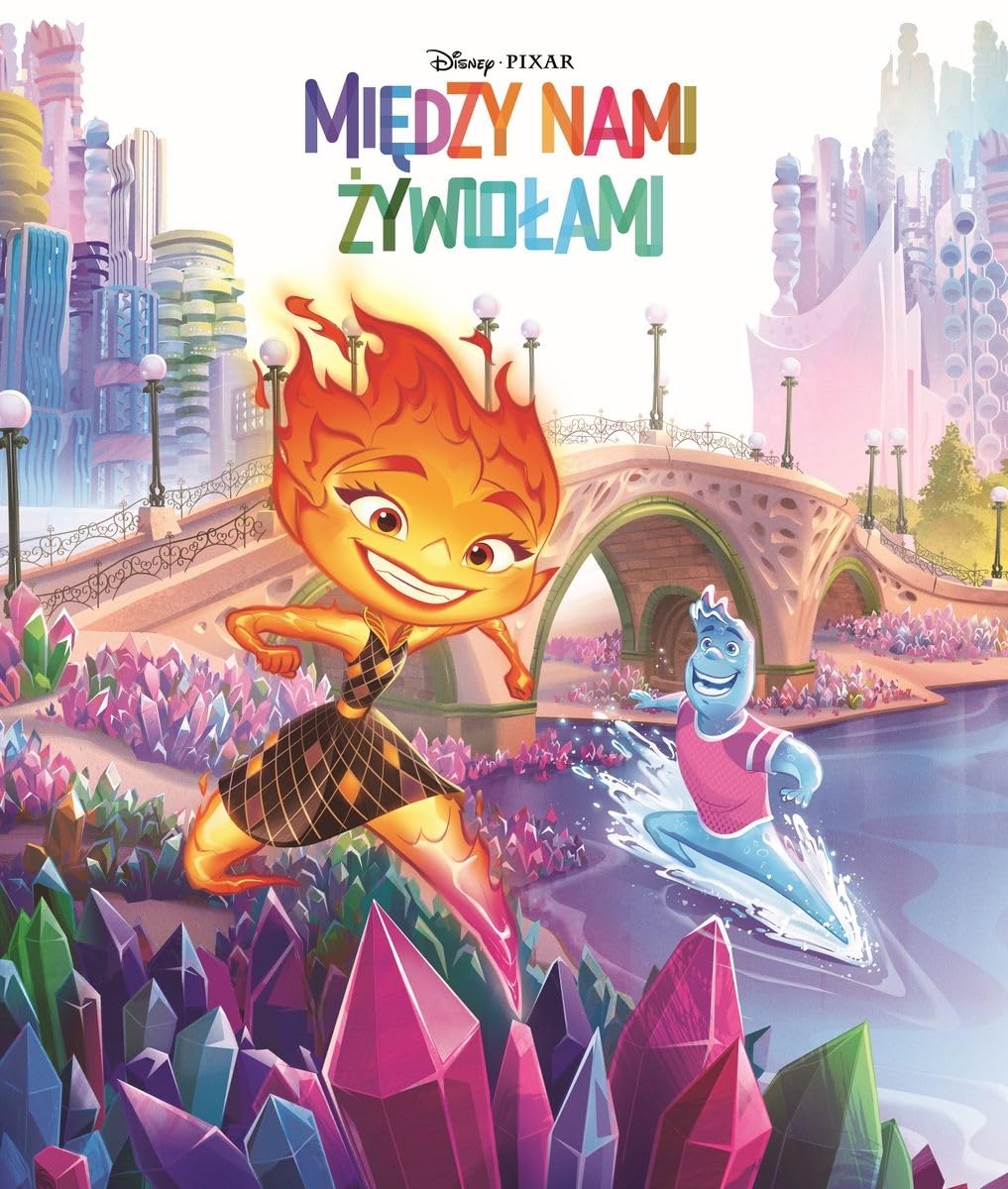 Między nami żywiołami. Disney Pixar book