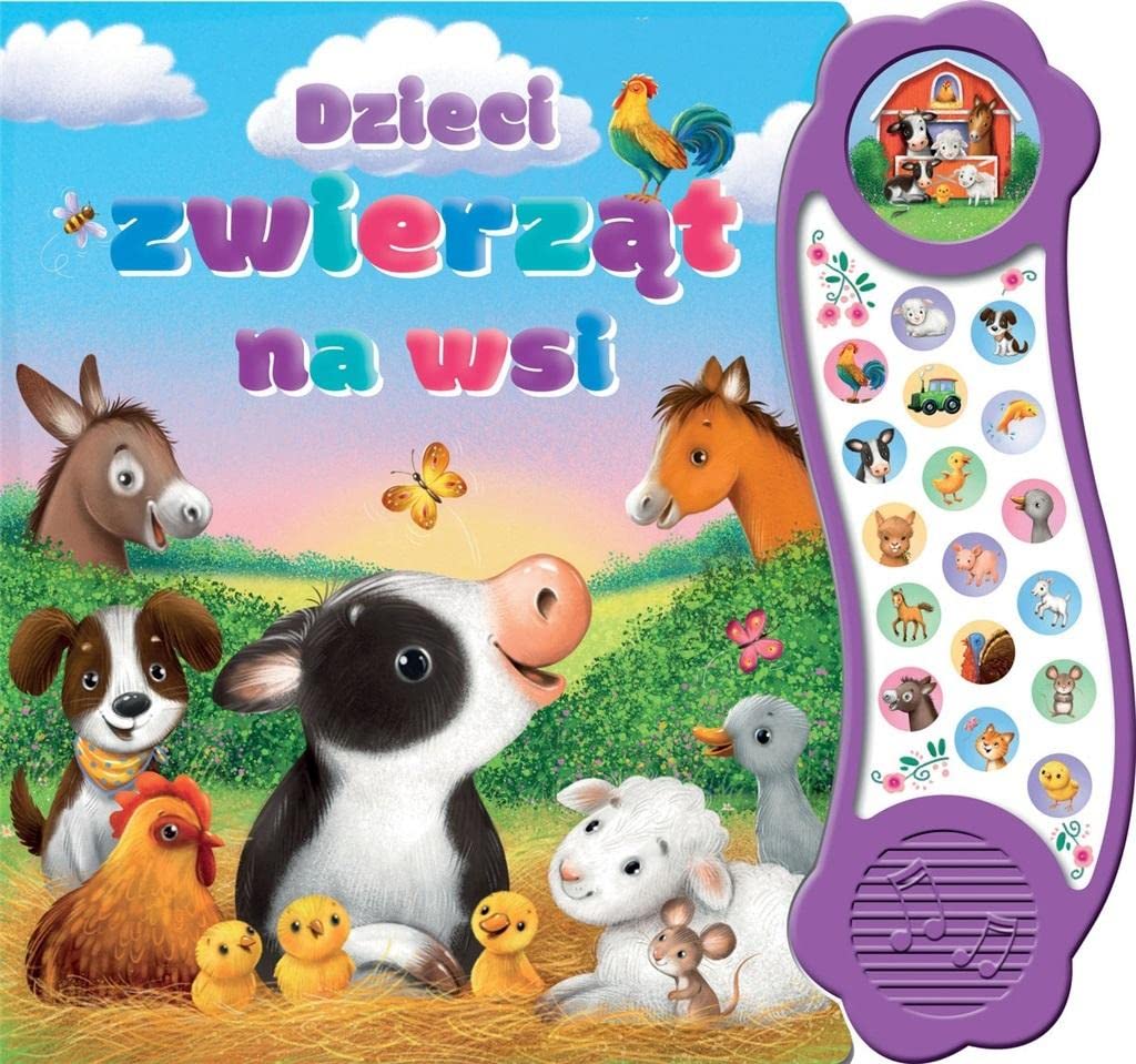 Dzieci zwierząt na wsi Books