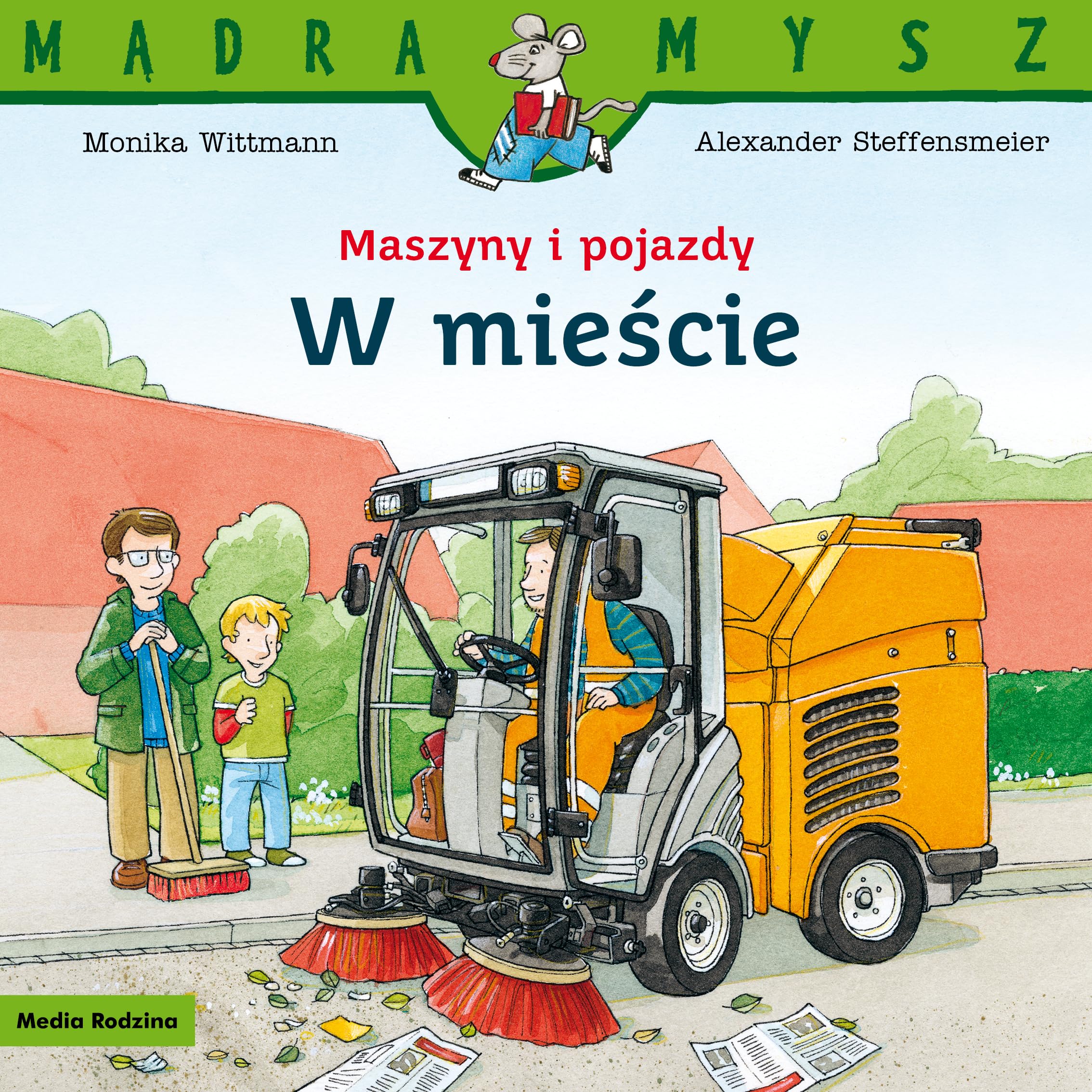 Mądra Mysz Maszyny i pojazdy W mieście book