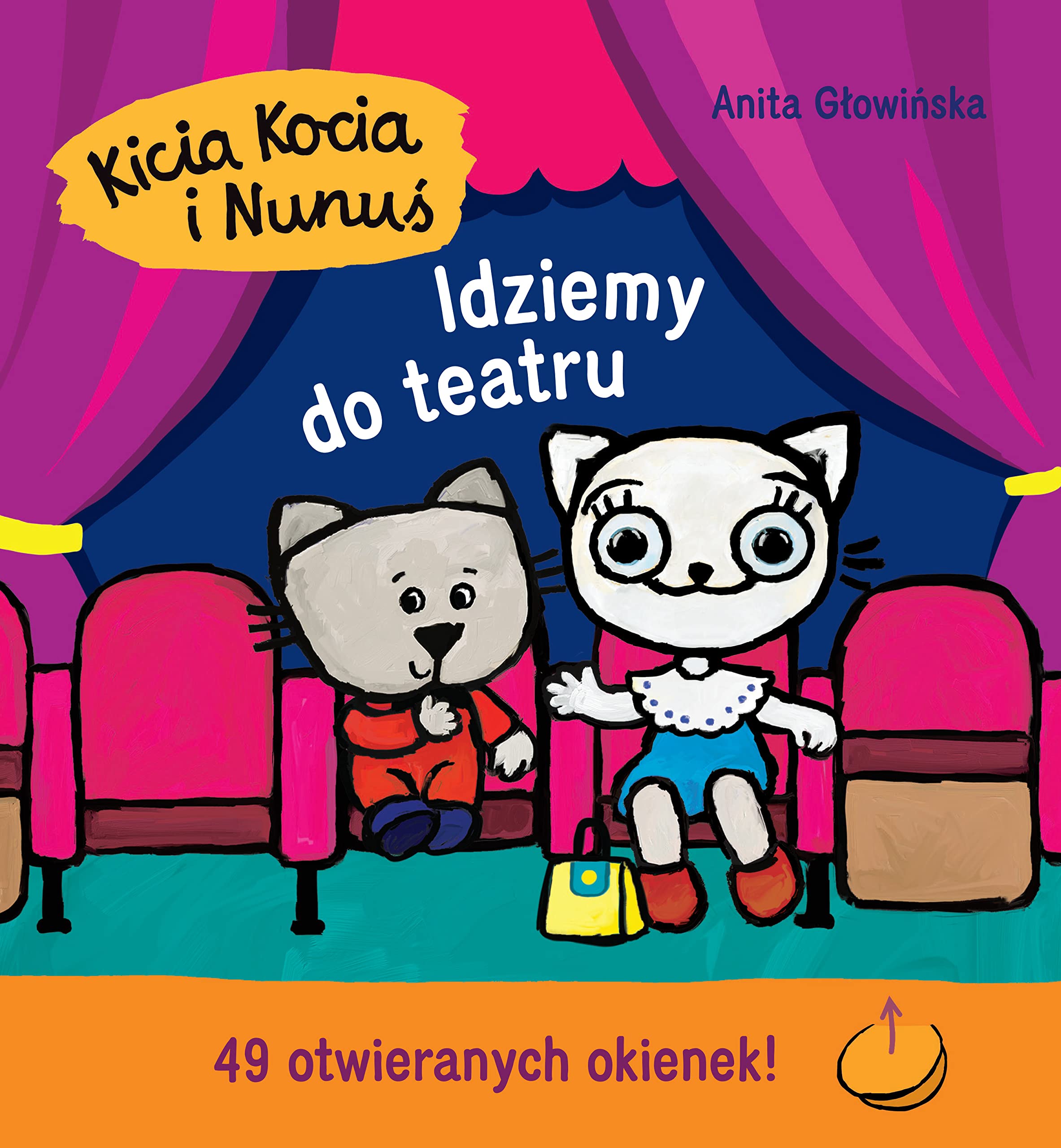 Kicia Kocia i Nunuś. Idziemy do teatru Books