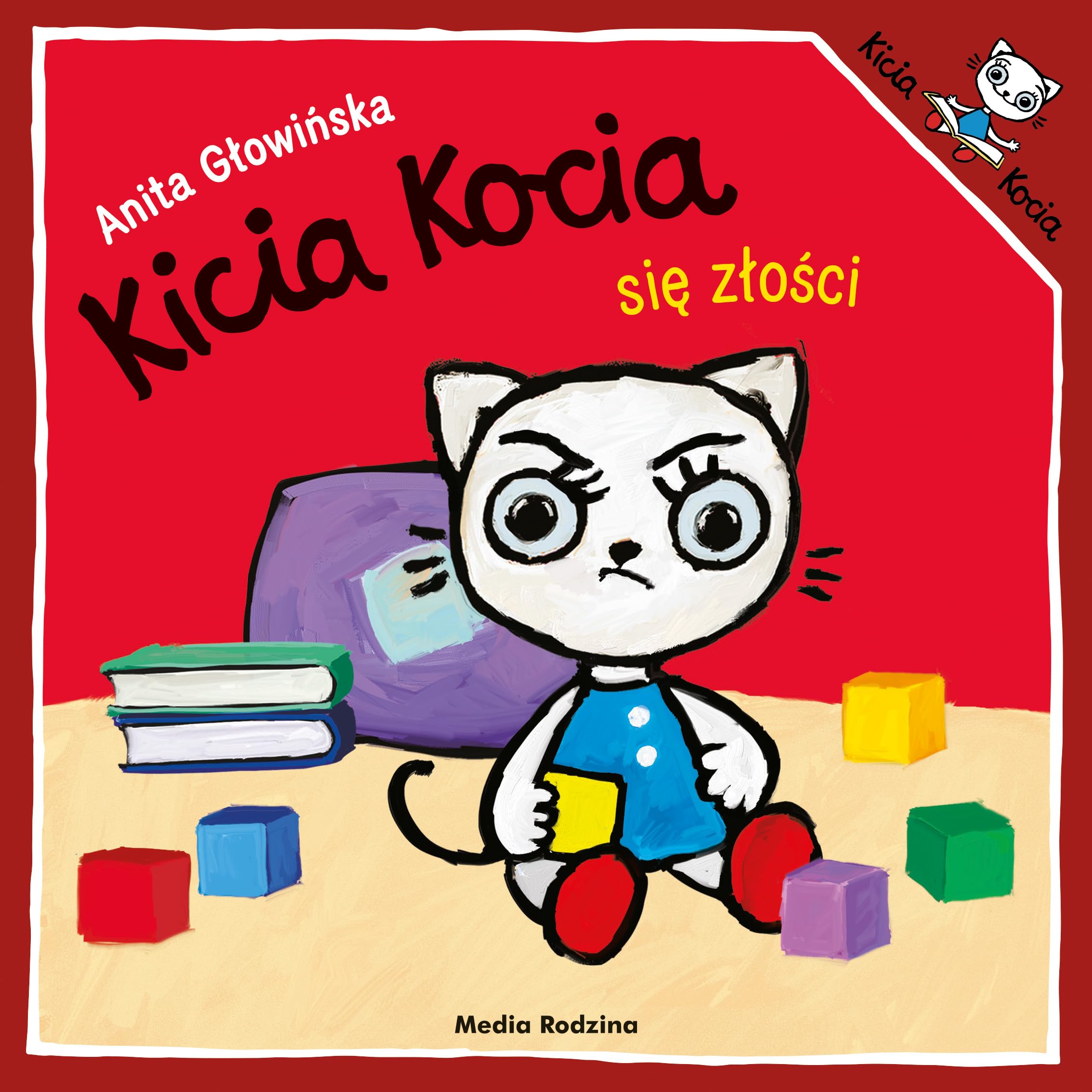 Kicia Kocia się złości Books