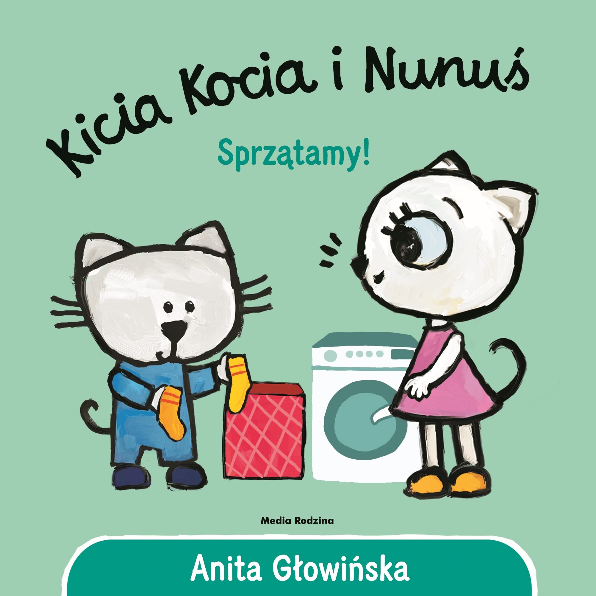 Kicia Kocia i Nunuś Sprzątamy! Books