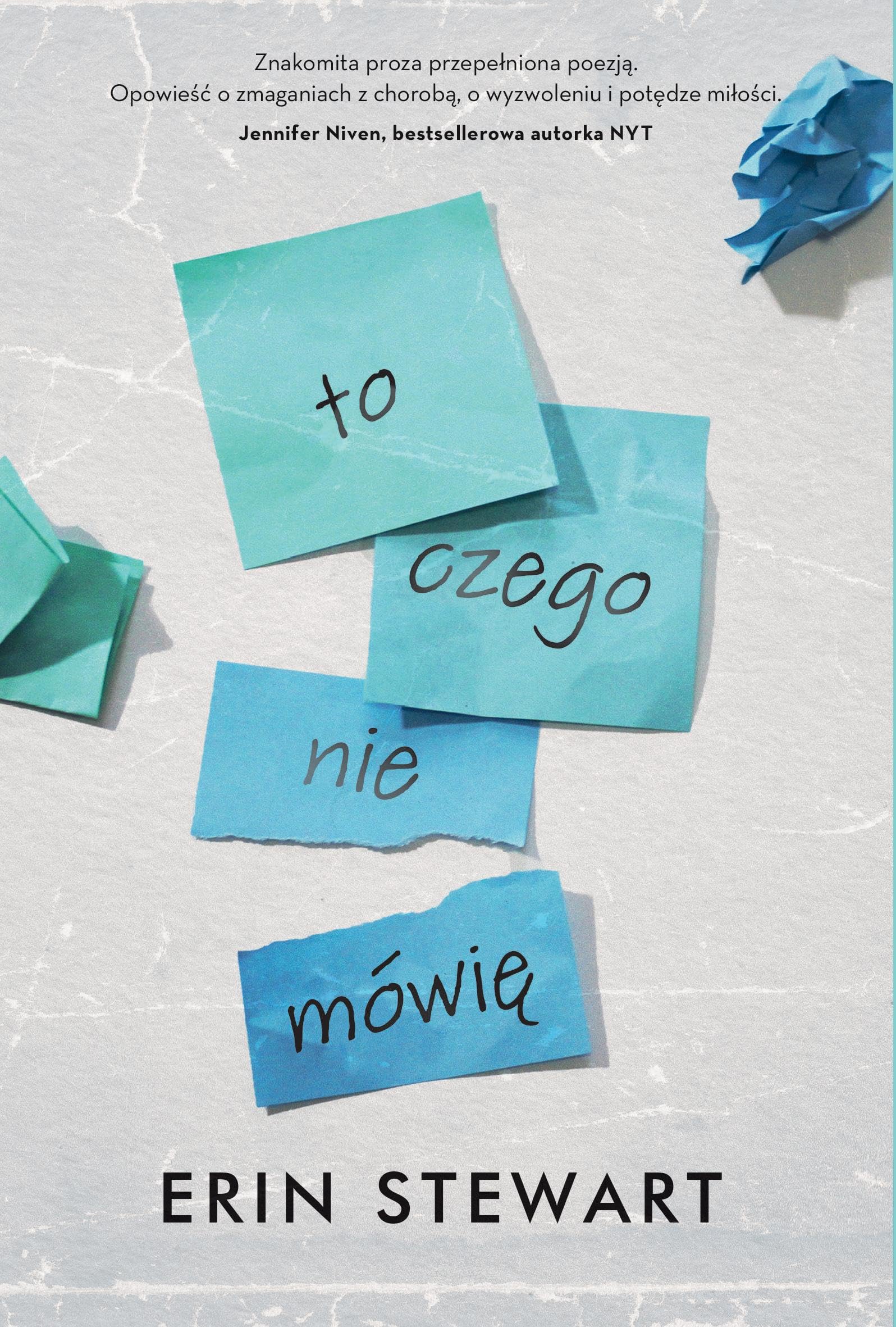 To, czego nie mówię book