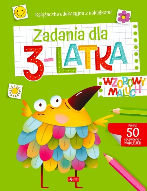 Wzorowy maluch. Zadania dla 3-latka Books