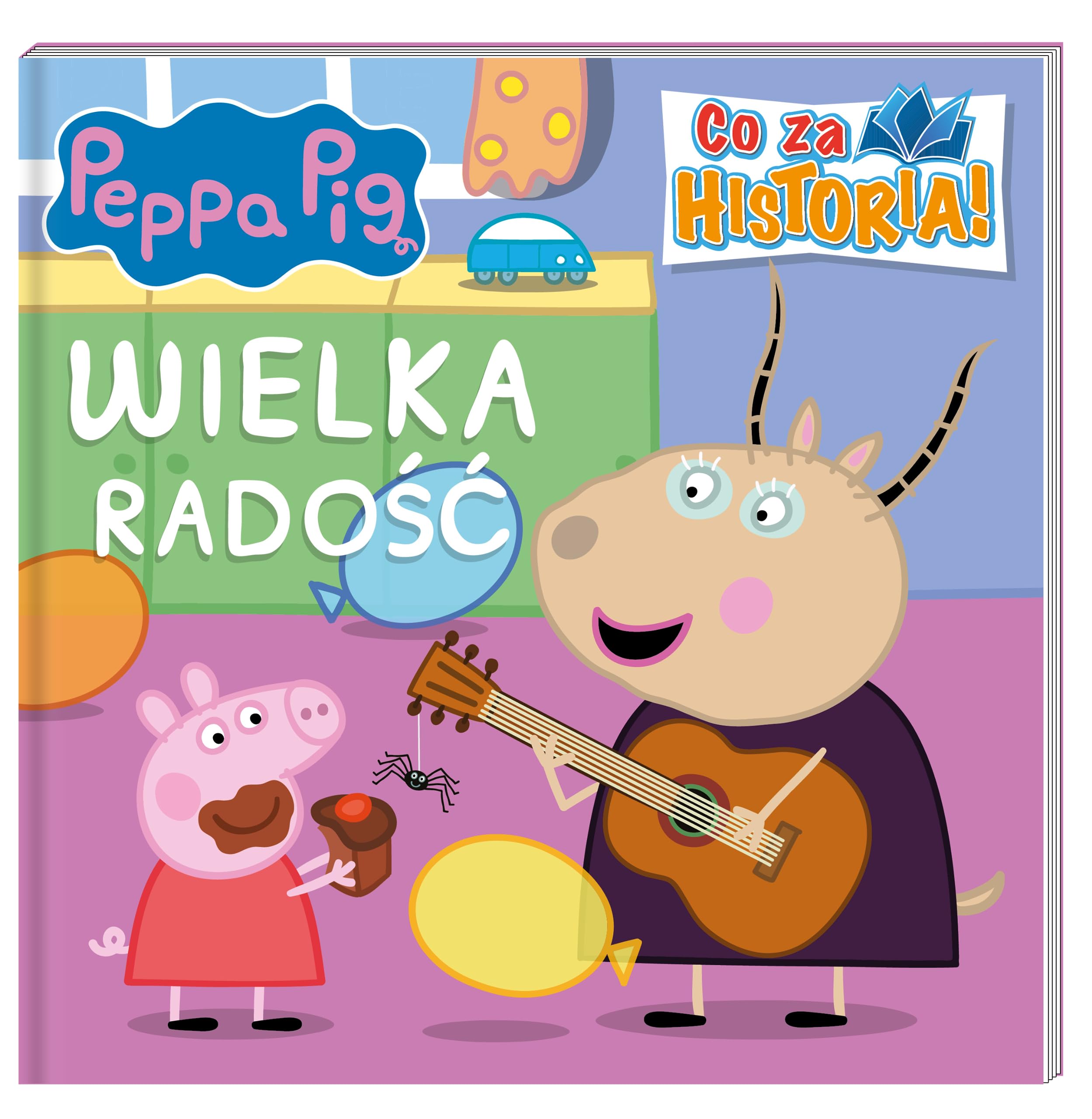 Peppa Pig Co za historia! Wielka radość (ŚWINKA PEPPA) Books