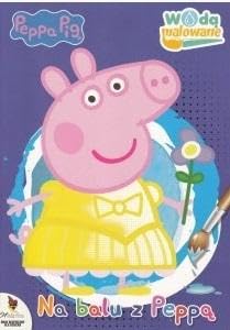 Świnka Peppa- Wodą malowane- Na balu 9, 49zł Books
