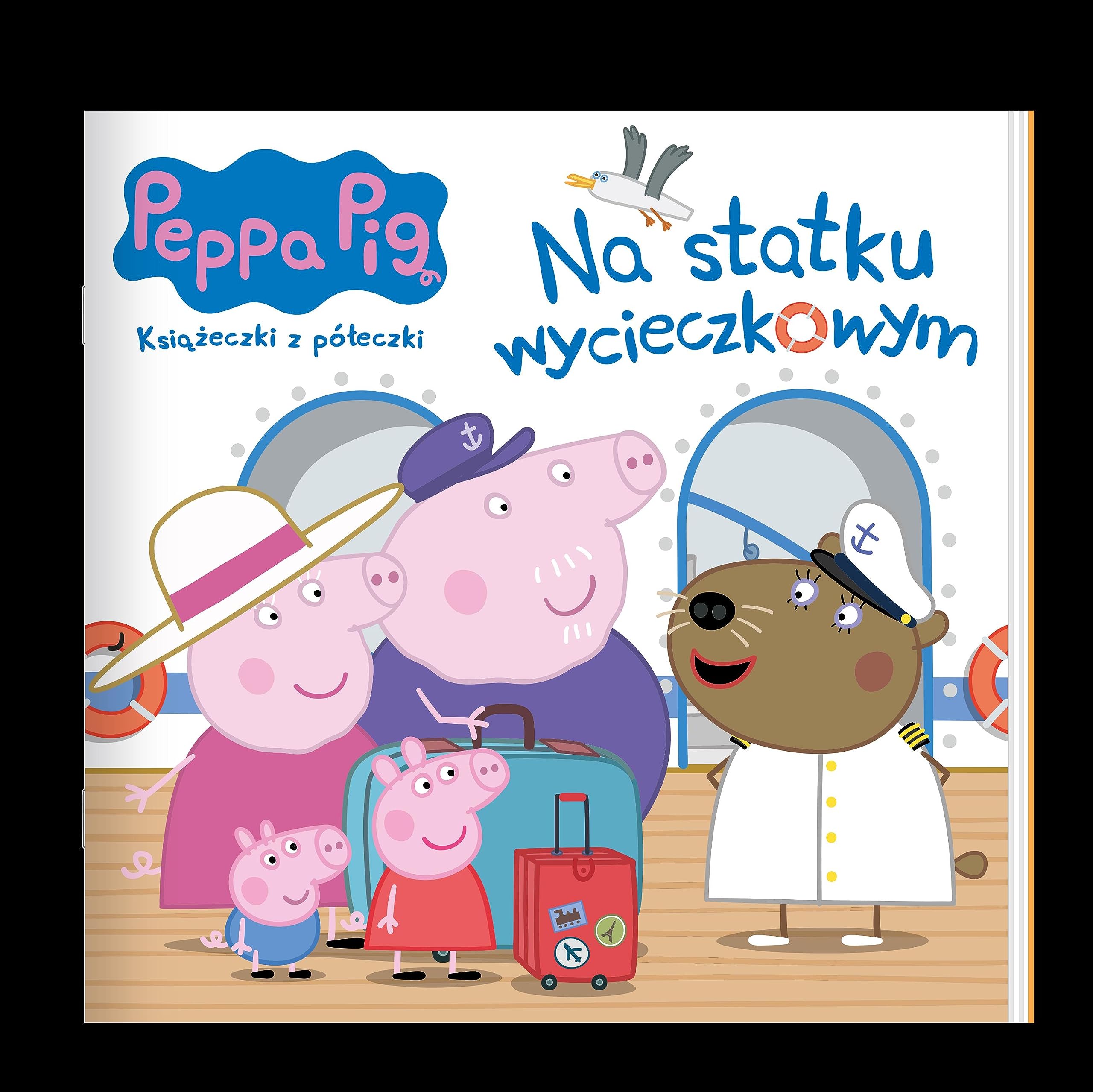 Peppa Pig Książeczki z półeczki.Na statku wycieczkowym book