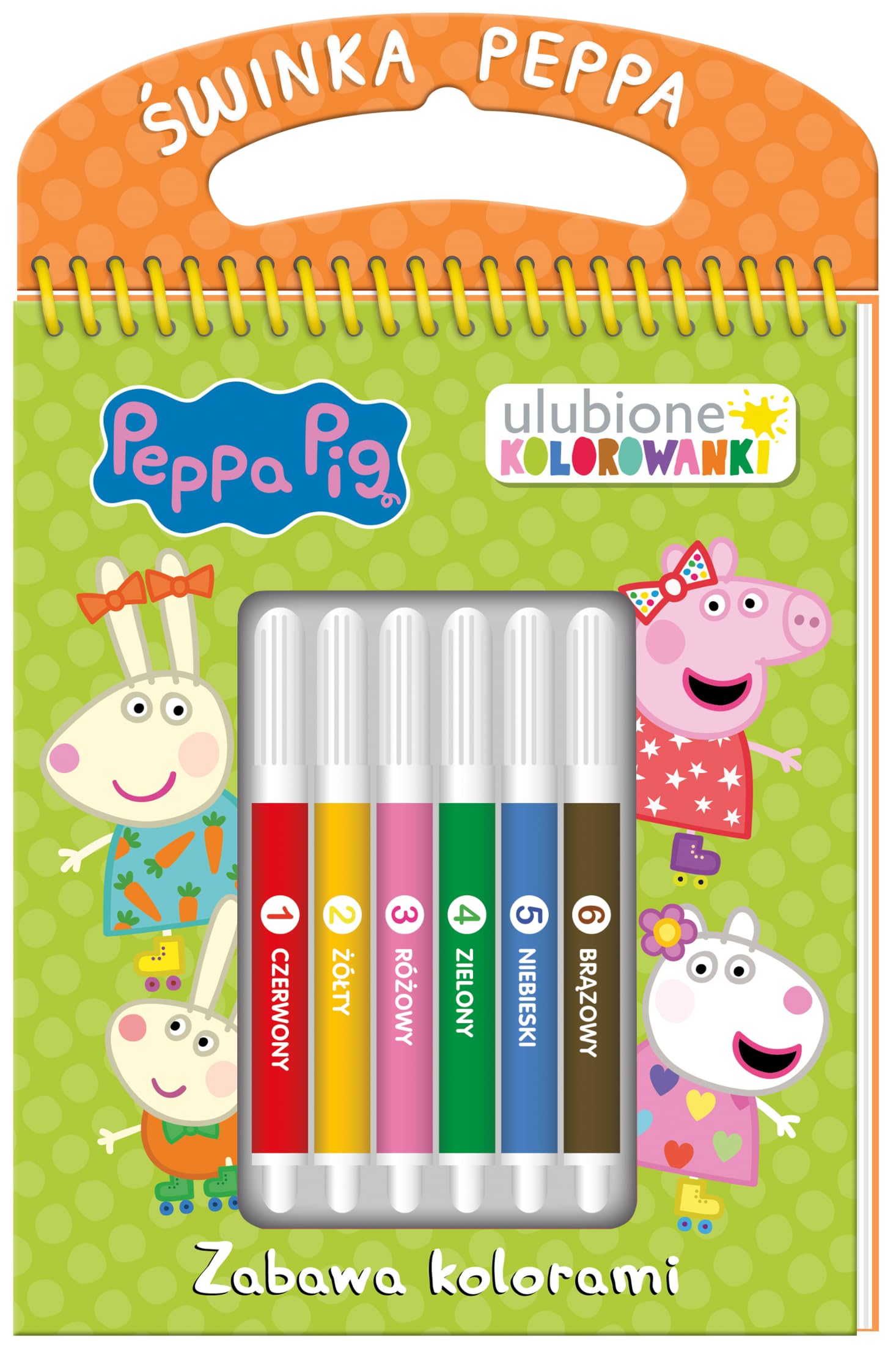 Peppa Pig Ulubione kolorowanki 3 Zabawa kolorami Books