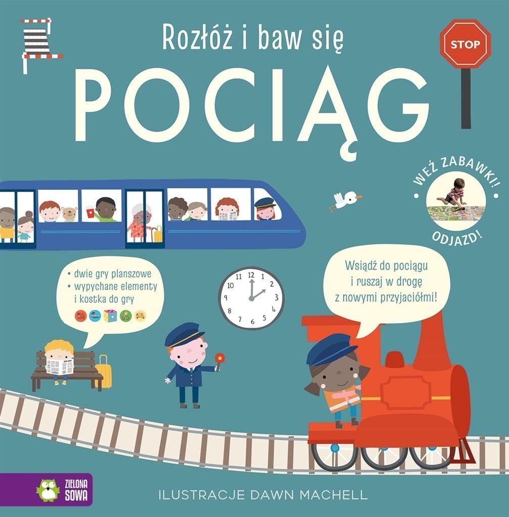 Rozłóż i baw się. Pociąg book